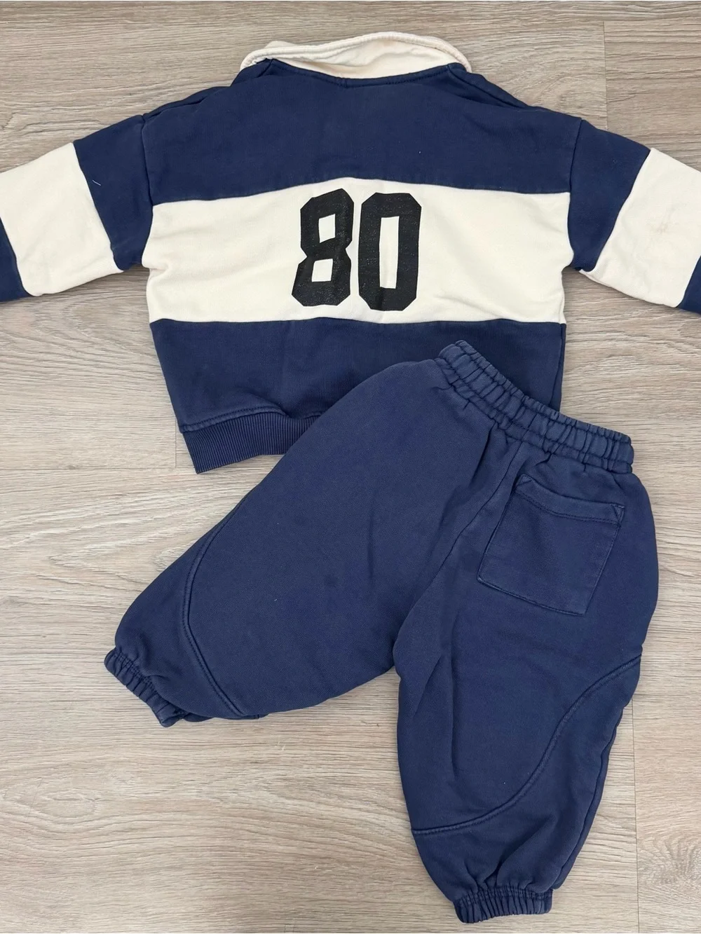 ZARA Toddler Boy New York Lion Sweatshirt Set Size 2 Years